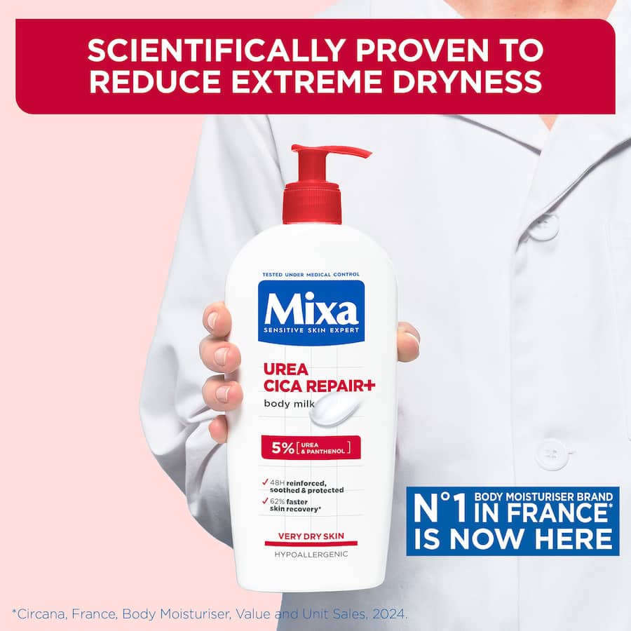 Mixa Body Lotion Urea Cica Repair+ 250mL