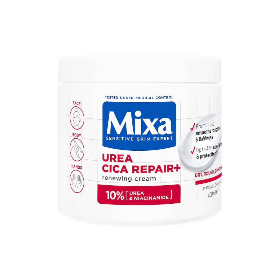 Mixa Body Cream Urea Cica Repair+ 400mL