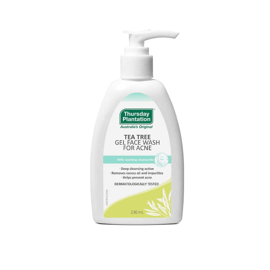 Thursday Plantation Skin Care Gel Face Wash For Acne 236mL
