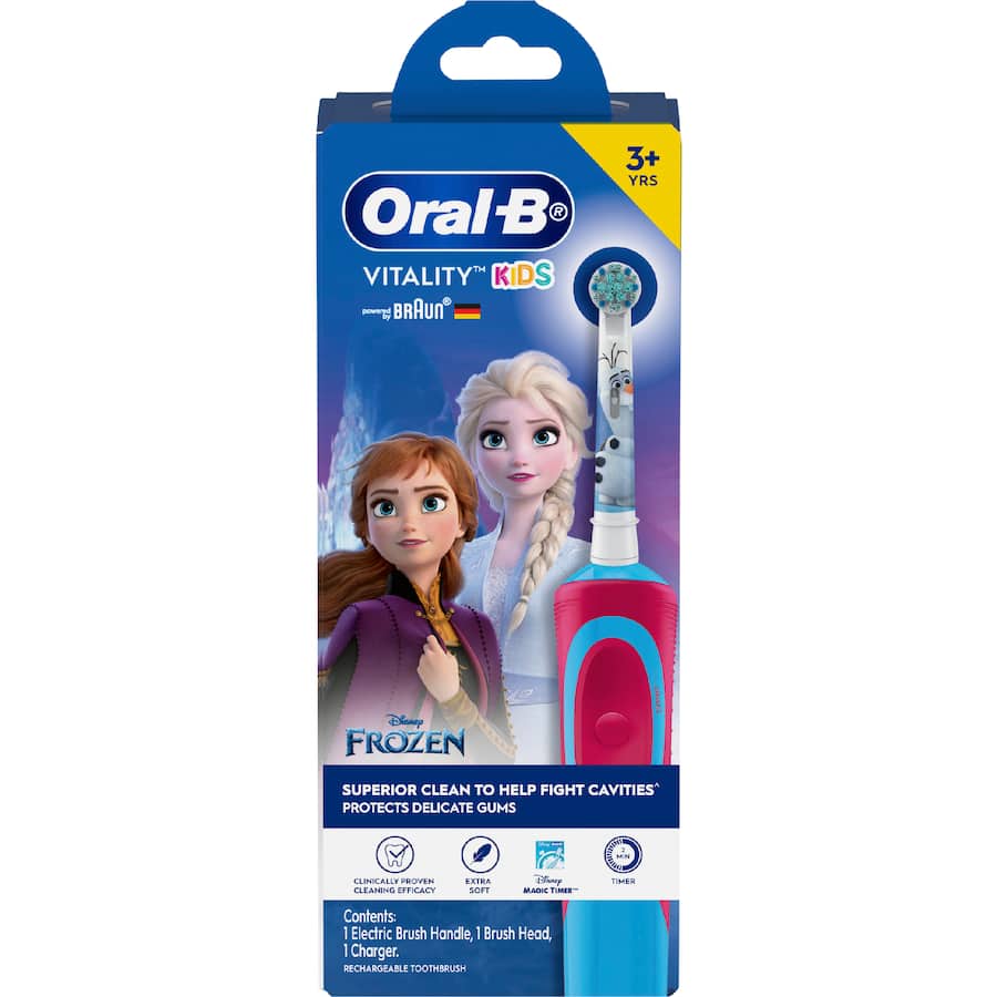 Oral B Vitality Kids Electric Toothbrush Frozen 1pack