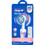 Oral B Pro 300 Electric Toothbrush Lavender - 1pack