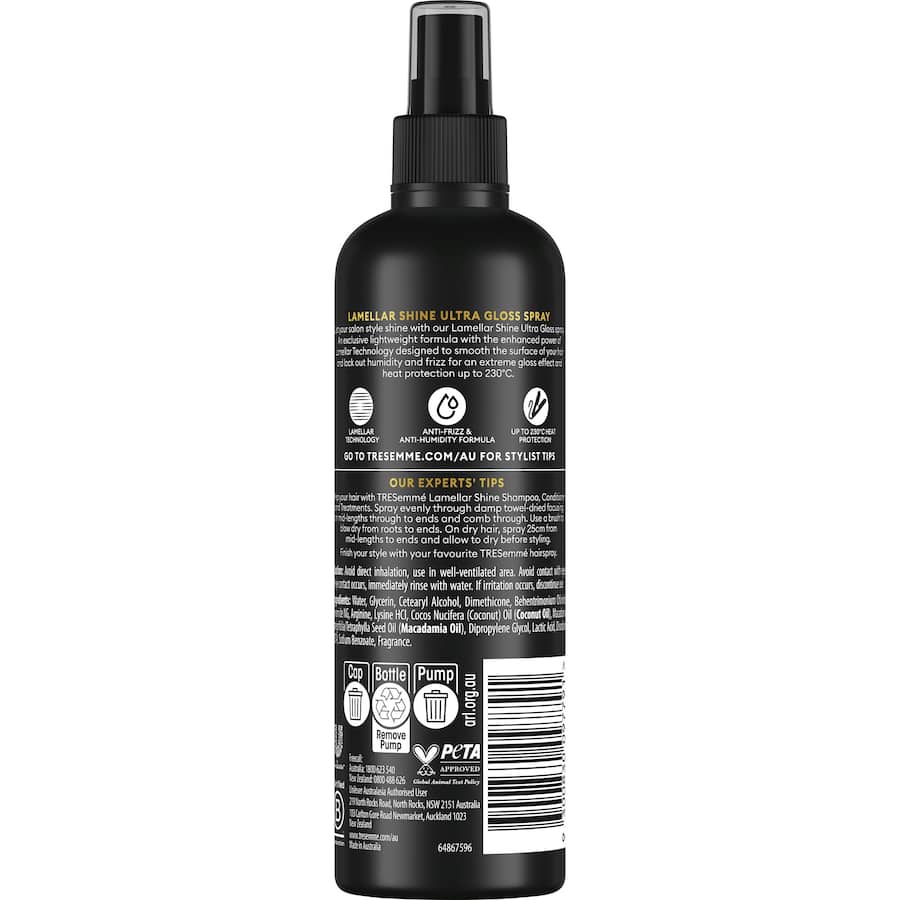 Tresemme Gloss Spray Lamellar Shine 200mL