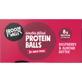 Frooze Balls Protein Snack Balls Raspberry & Almond Box 3x42g