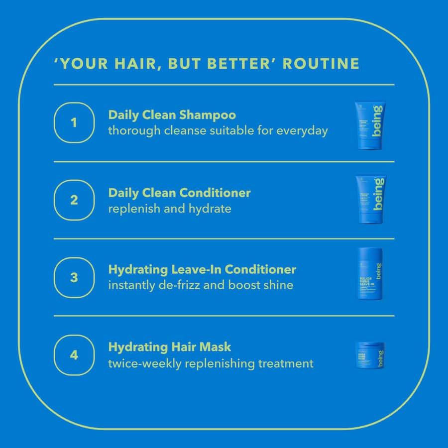 Being Nourish + Shine Shampoo Daily Clean 354mL