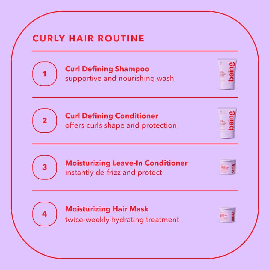 Being Curl Power Shampoo Curl Defining 354mL