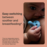 Tommee Tippee Soother Breast-like Assorted 6-18m - 2 pack