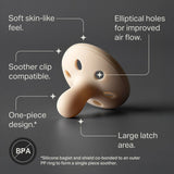 Tommee Tippee Soother Breast-like Assorted 6-18m - 2 pack
