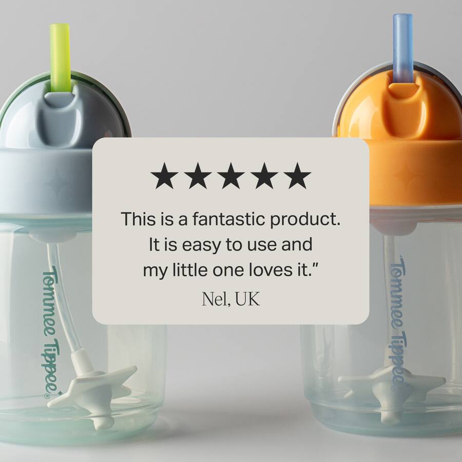 Tommee Tippee Baby Drinking Cup Trainer Straw 6m+ - 300mL