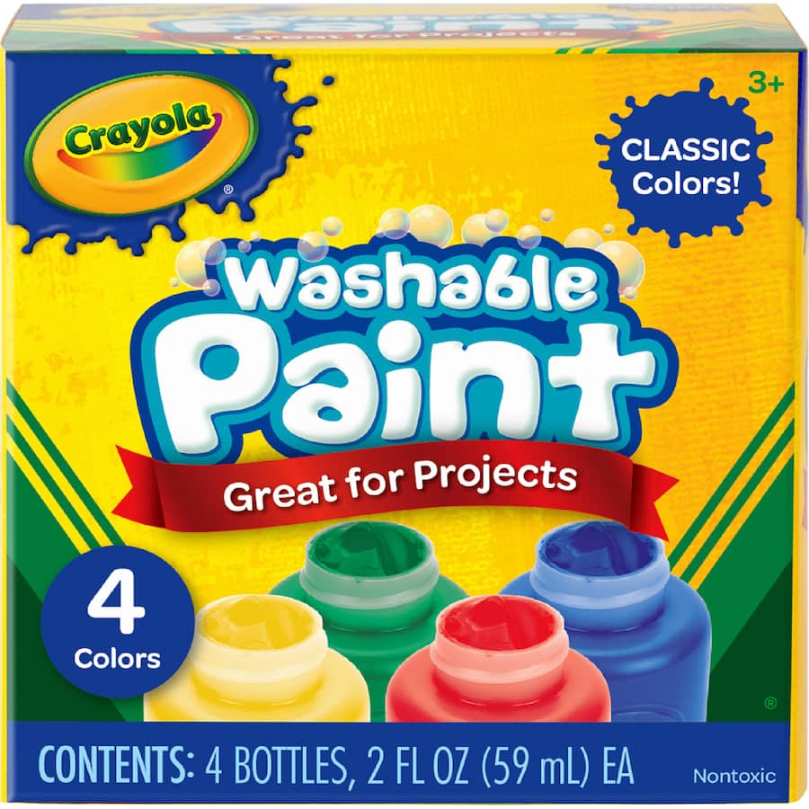 Crayola Paint Kids Washable - 4 pack