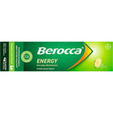 Berocca Energy Effervescent Tablets Pinelime Crush Flavour 15pack