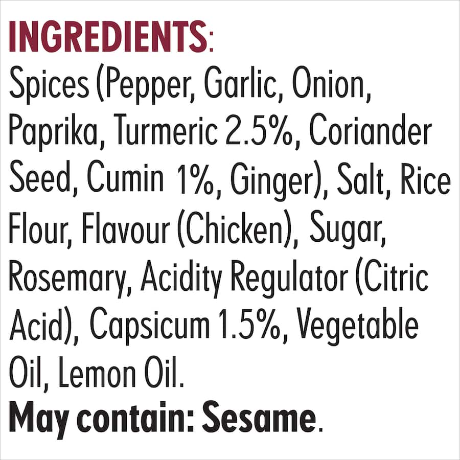 Masterfoods Seasoning Moroccan Blend Jar 52g