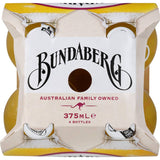 Bundaberg Diet Sparkling Fruit Drink Passionfruit Bottles 4x375mL