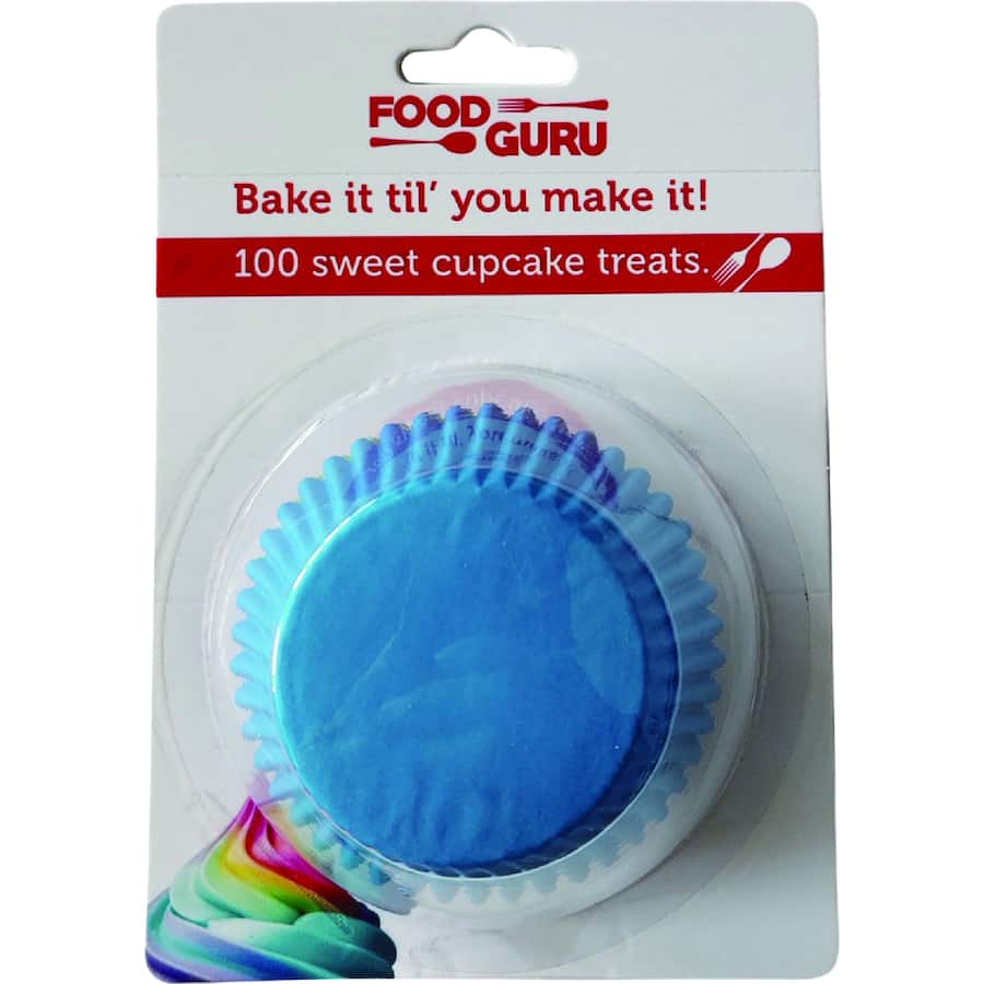Food Guru Patty Tins Cupcake 100pack
