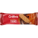 Griffin's Chocolate Biscuits Thins Caramel 180g