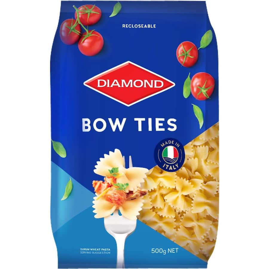 Diamond Pasta Bow Ties 500g