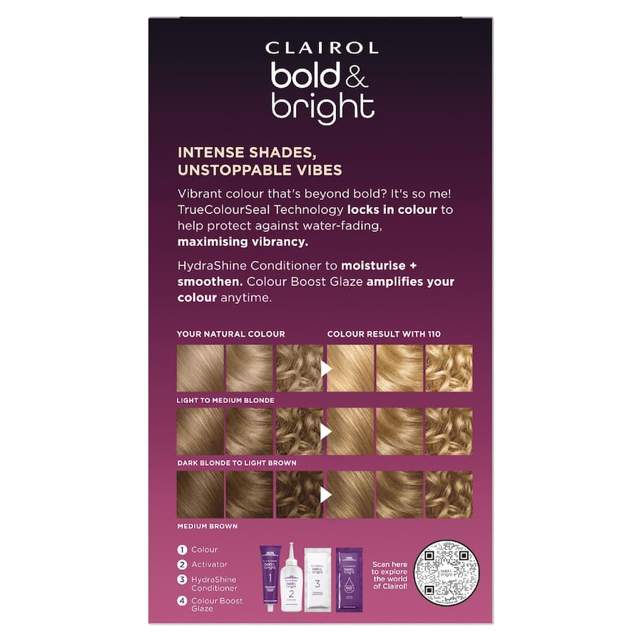 Clairol Bold & Bright Hair Colour Pińa Colada 110 1pack