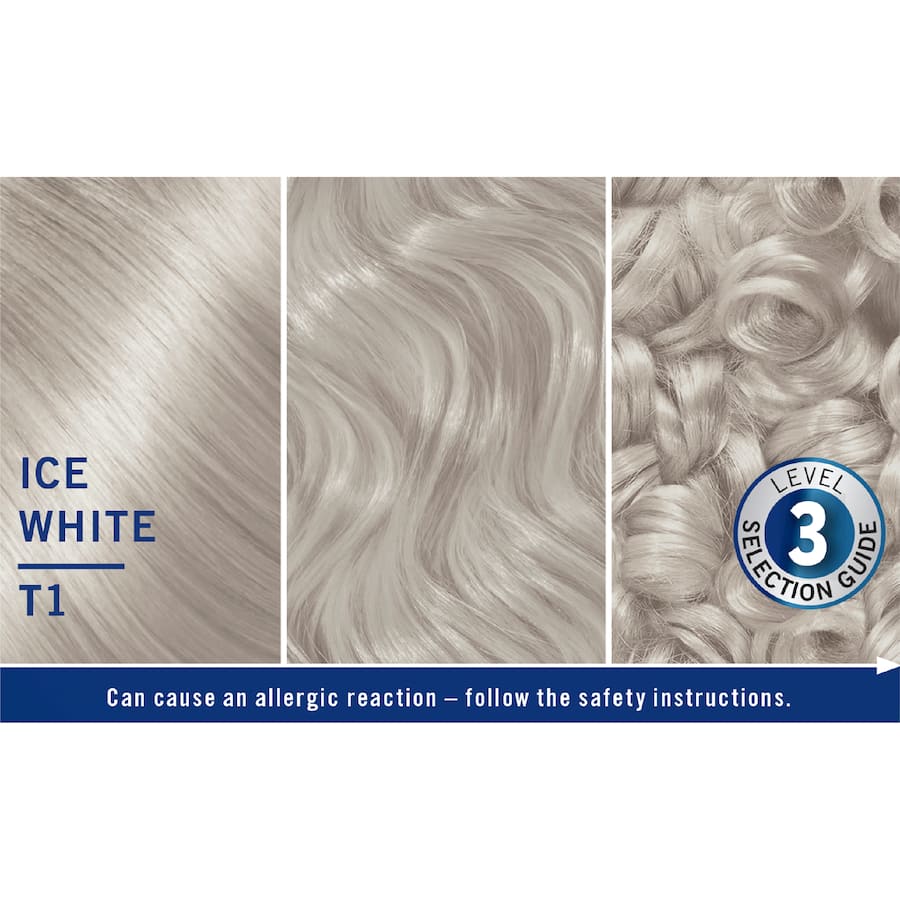 Schwarzkopf Live Colour Hair Colour Post Bleach Toner Ice White T1 - 1pack