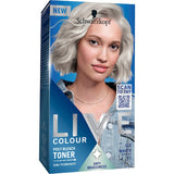 Schwarzkopf Live Colour Hair Colour Post Bleach Toner Ice White T1 - 1pack