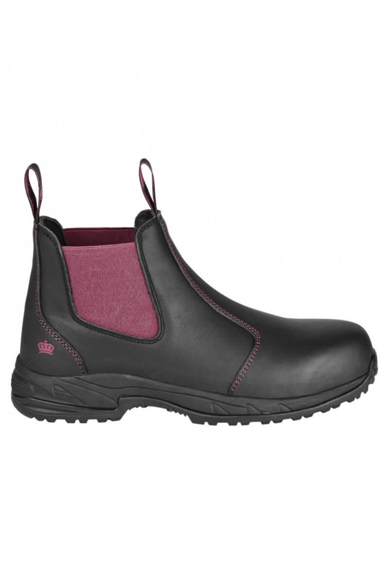 KingGee, Women's Tradie Slip on Boot, K27390 - Black (Size: 10)