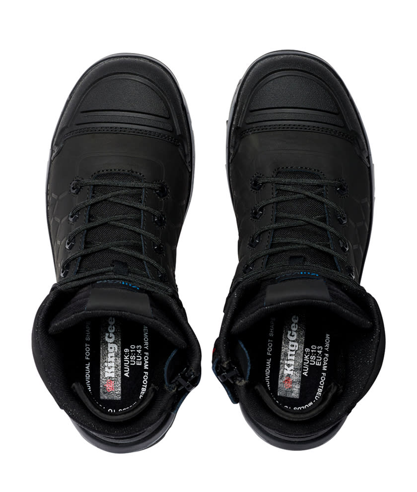 KingGee, Quantum Zip Sided Boot, K27145 - Black - 05
