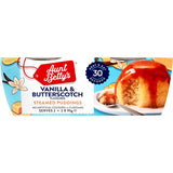 Aunt Bettys Steamed Pudding Vanilla Butterscotch Pottles 2x95g