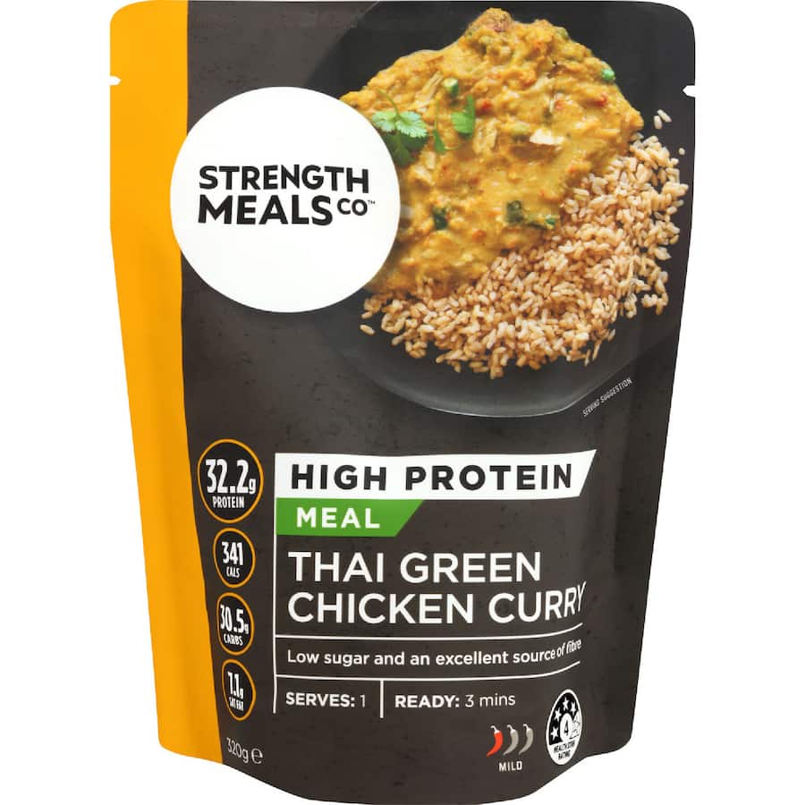 Strength Meals Co Green Curry Thai 320g