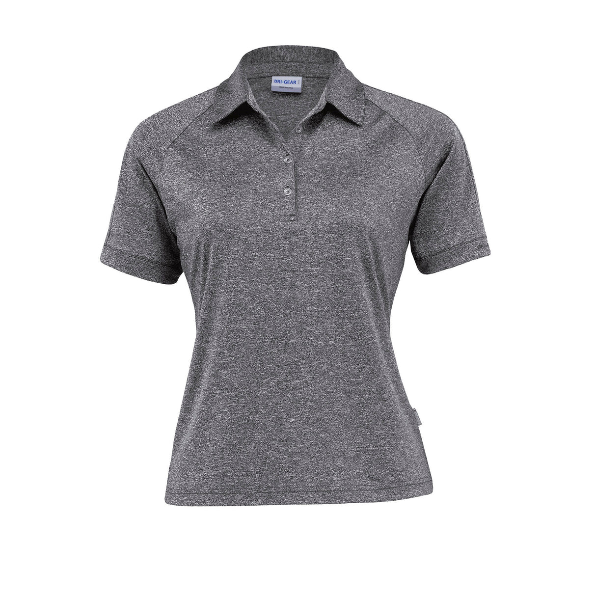 BMV, Women's Dri Gear Melange Polo, WDGML - Graph Melang (Size: 10)