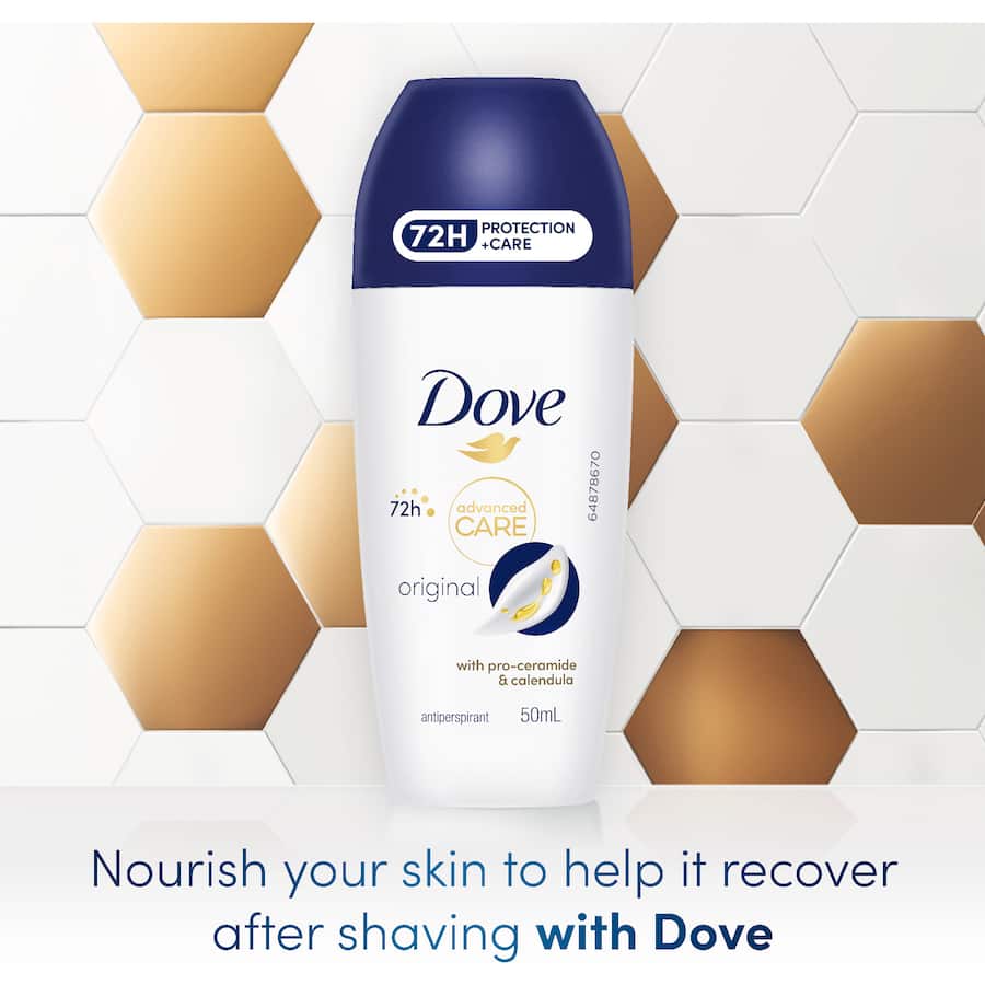 Dove Women Deodorant Roll-on Advanced Care Original 50mL