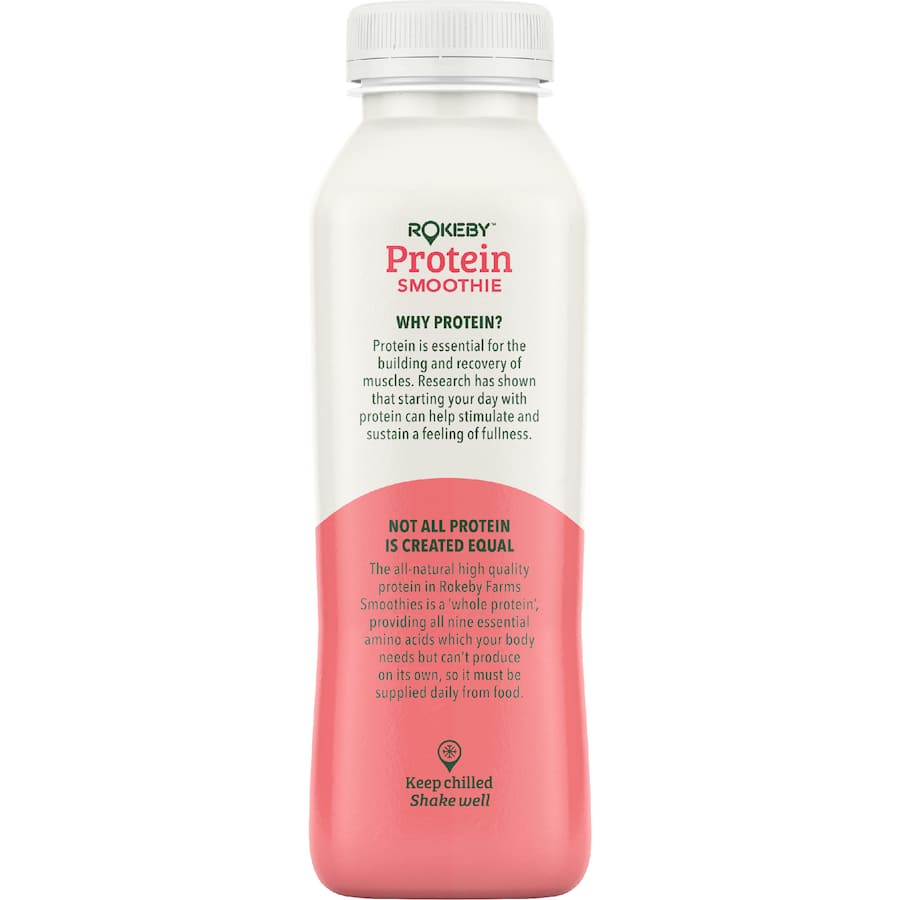 Rokeby Protein Smoothie Strawberry 425mL
