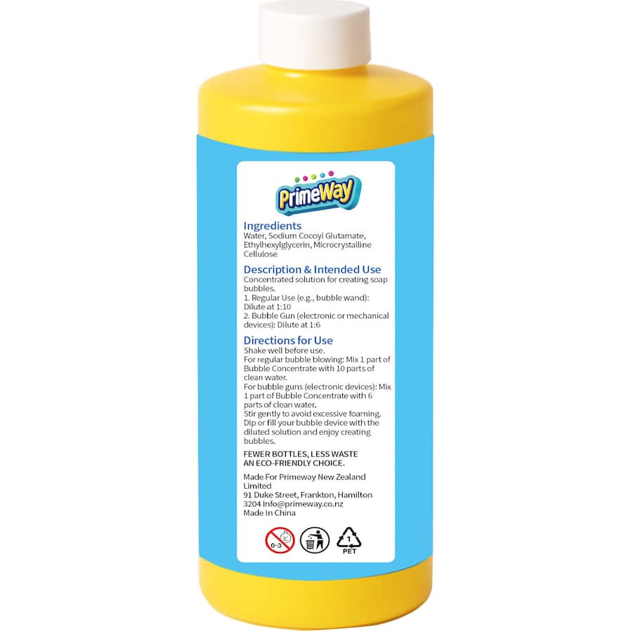 Primeway Bubbles Concentrate Solution - Refill 500mL