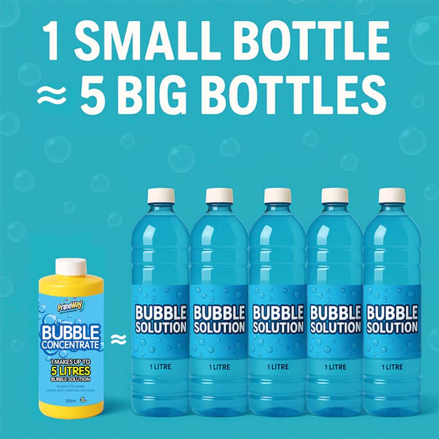 Primeway Bubbles Concentrate Solution - Refill 500mL