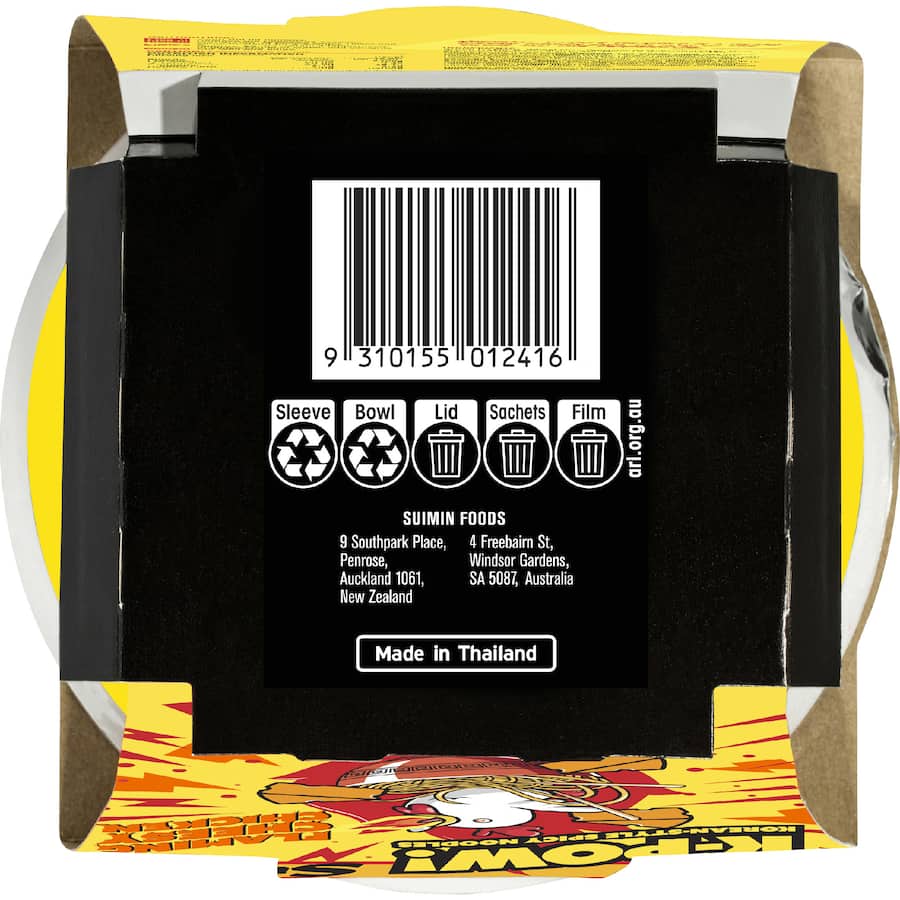 Suimin K-pow Noodles Flaming Cheesy Chicken - 105g