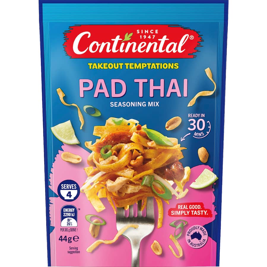 Continental Recipe Base Pad Thai Sachet 44g