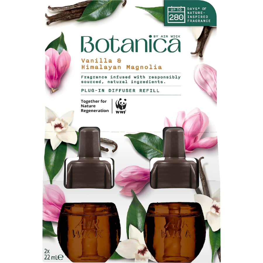 Air Wick Botanica Scented Oil Air Freshener Vanilla & Himalayan Magnolia - 44mL