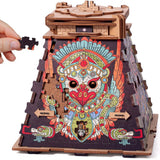 CluePuzzle - Pyramid of the Sun - Clue box and Jigsaw