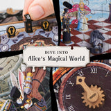 CluePuzzle - The Wonderbox of Alice - Clue box and Jigsaw - Gaming Accessory