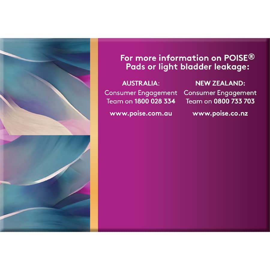 Poise Live Free Pads Ultrathin Regular 14pack