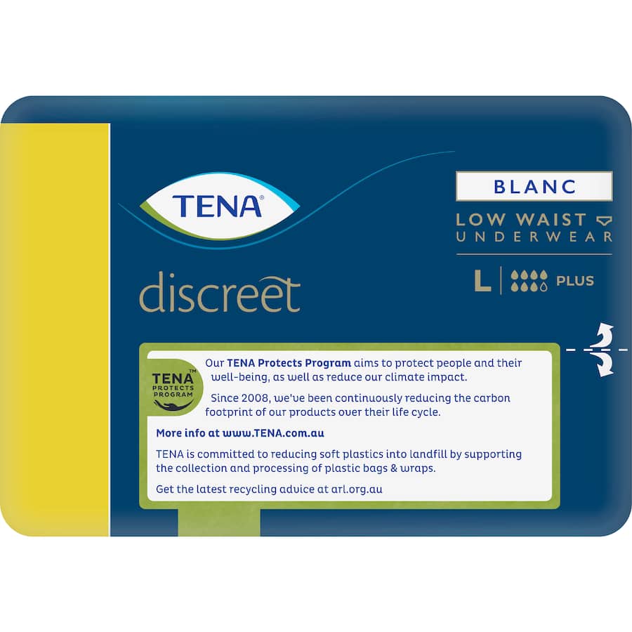 Tena Womens Continence Pants Large Medium Protection 10pack