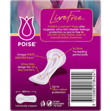 Poise Live Free Pads Ultrathin Super - 12pack