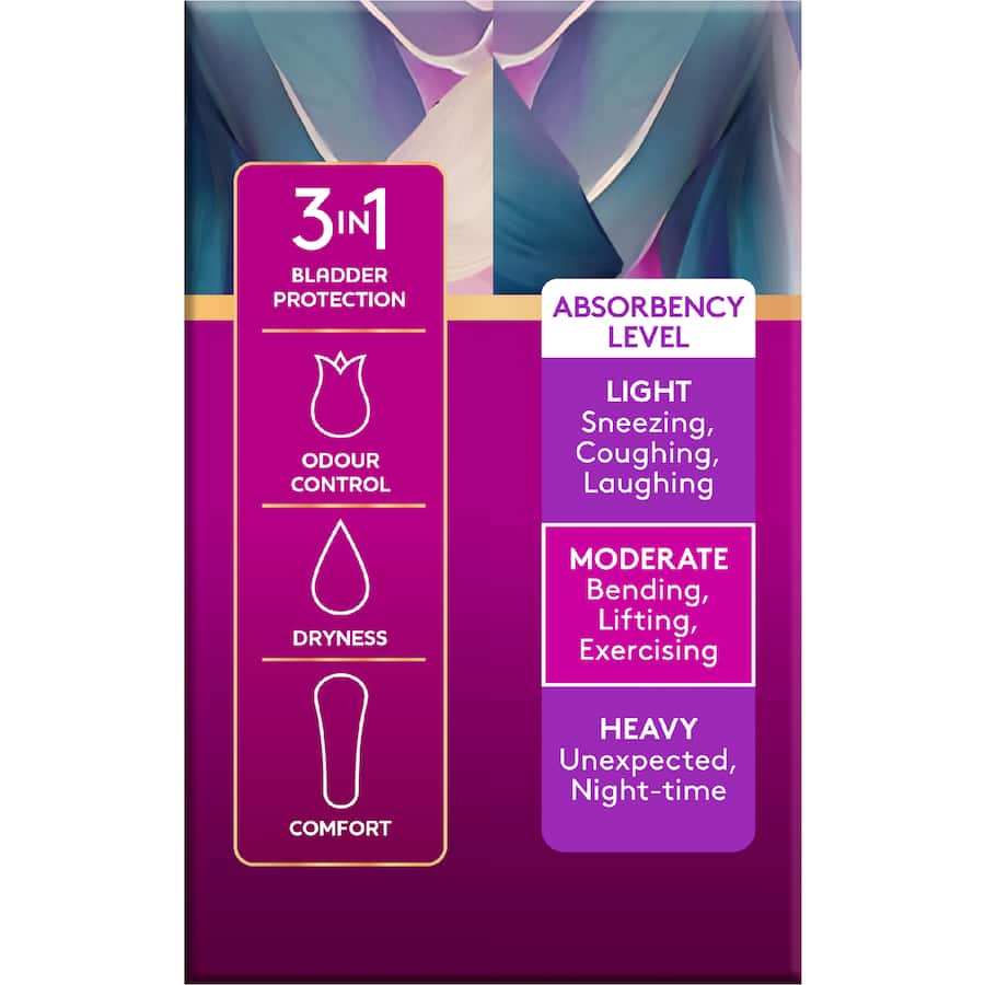 Poise Live Free Pads Ultrathin Super - 12pack