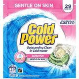 Cold Power Laundry Capsules Sensitive 29pack