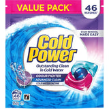 Cold Power Laundry Capsules Odour Fighter 46pack