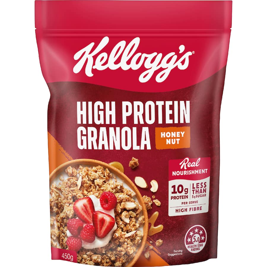 Kelloggs Granola High Protein Honey Nut 450g