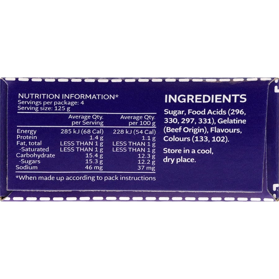 Aeroplane Jelly Sour Blue Raspberry 85g