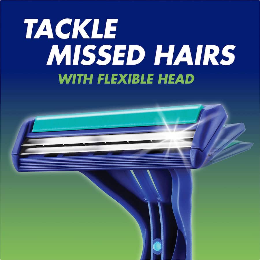 Gillette Blue Ii Razor  24 pack