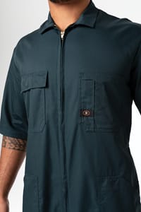 Deane, Polycotton Zip Overall, WRK.OAL009 - Spruce - 04