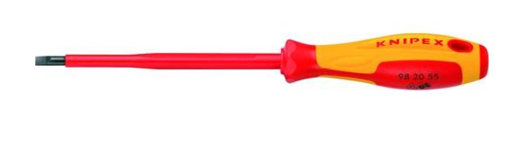 Knipex Insulated Screwdriver 1000V Flat Tip 4mm