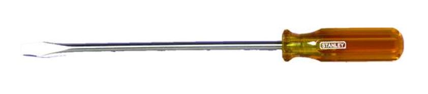 Stanley Round Blade Standard Tip Screwdriver 6 x 100mm