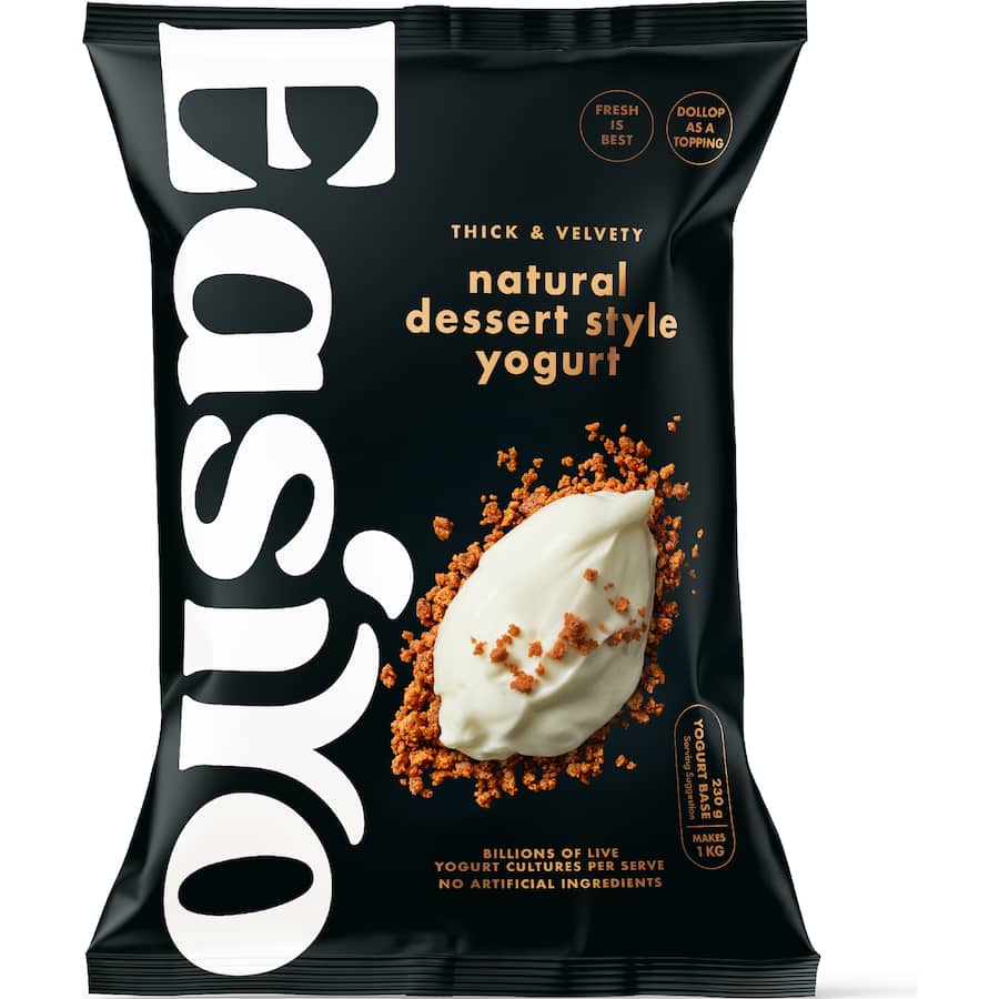 Easiyo Yoghurt Natural Dessert Style Sachet 230g