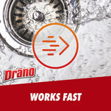 Drano Universal Unblocker Pro Strength, Dual Purpose 1.2L
